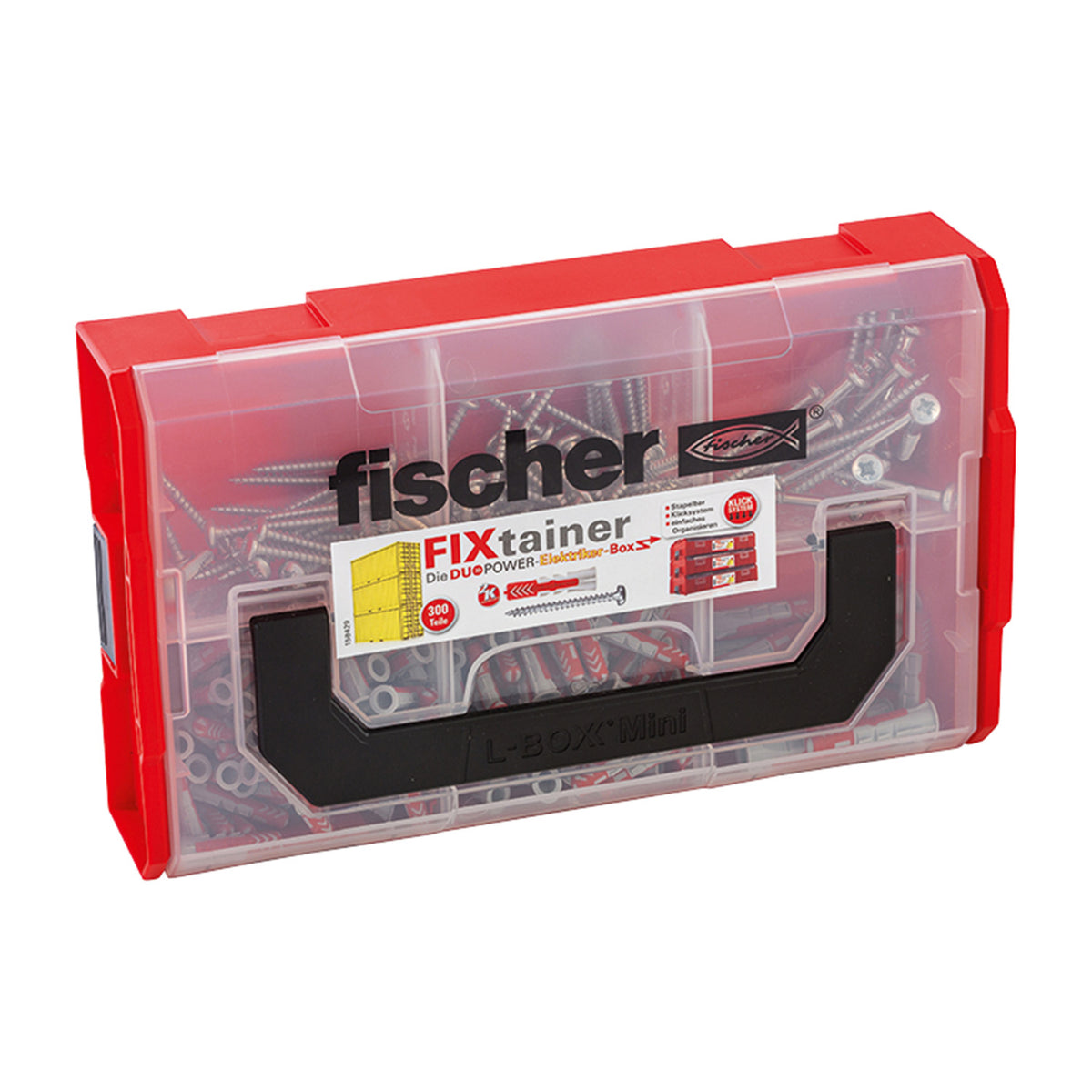 fischer FixTainer DuoPower Elektriker (300 Teile)-thumbmail-1